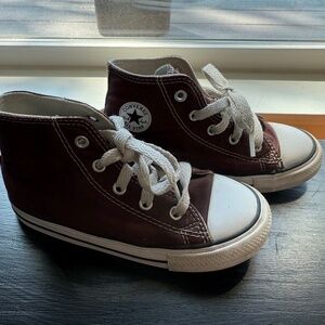 Converse Chuck Taylor Hightops Toddler 10 Brown